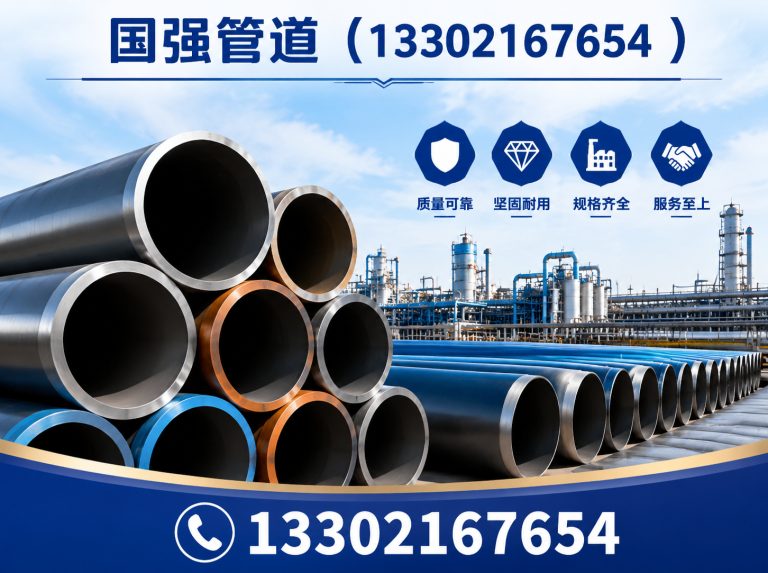 南开区3PE防腐钢管展示图